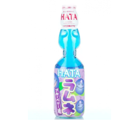 Напій газований Hatakosen Ramune Blueberry лохина 200 мл/30