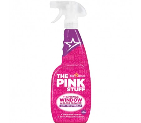 Засіб для миття вікон та скла Pink Staff Rose Vinegar 750 мл - Купити в інтернет магазині DF.ZP.UA