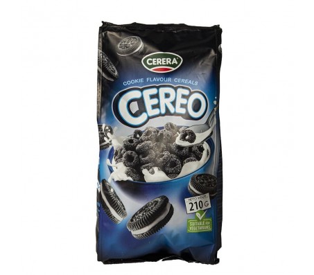 Кільця злакові Cerrera Cereo ваніль та какао 210 г