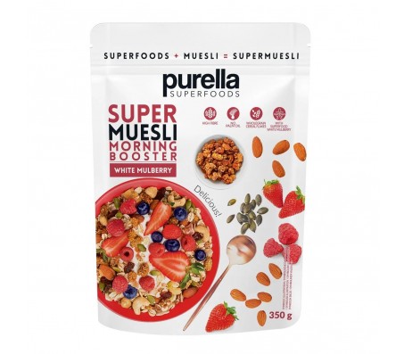 Мюслі Purella Superfoods Біла шовковиця 350 г