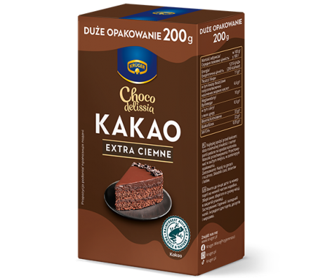 Какао Kruger extra Ciemne 200 г/10