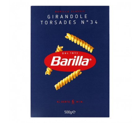 Макарони Barilla Torsades №34 500 г/12 - Купити в інтернет магазині DF.ZP.UA