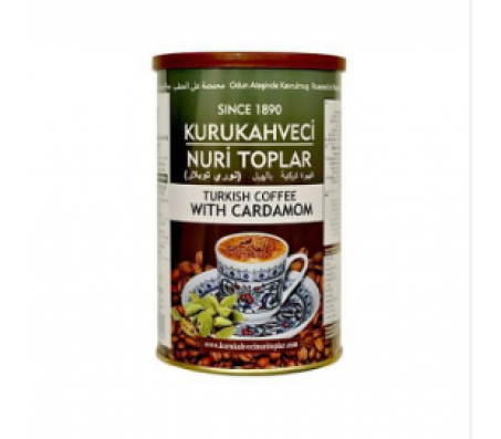 Кава мелена Kurukahveci Nuri Toplar смажена на дровах з кардамоном 250 г