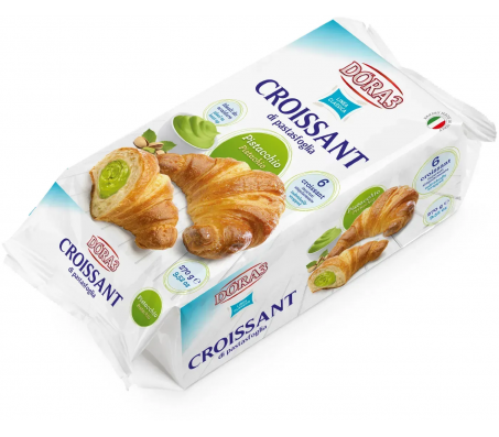 Круасани Dora3 з фісташковим кремом (6*45г) 270 г