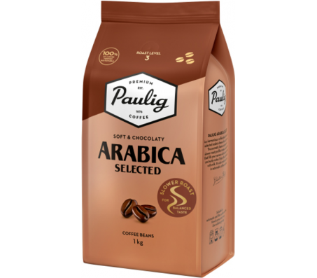 Кава в зернах Paulig Arabica Selected 1 кг/4