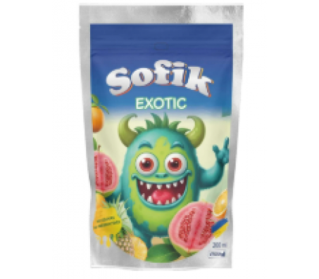 Напій соковий безалкогольний негазований Sofik Exotic зі смаком гуави 200 мл/10