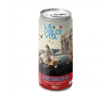 Напій газований La Dolce Vita Negroni б/а 330 мл/24