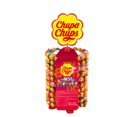 Цукерки на палочці Chupa Chups The Best Or 12 г/50 шт