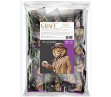 Чай чорний Graff Ceylon pride 50 пак 100 г/12