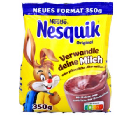 Напій шоколадний Nesquik Milch 350 г/20