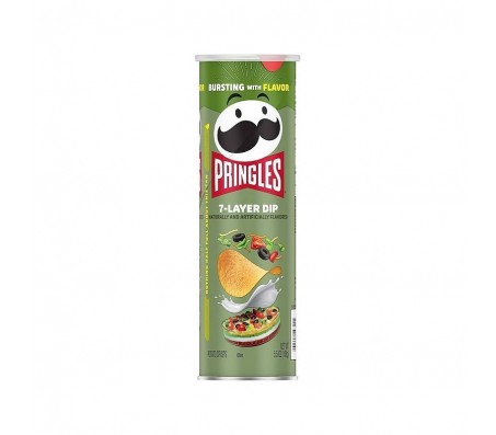 Чіпси Pringles 7-Layer Dip 7 шарів соусу 156 г/14