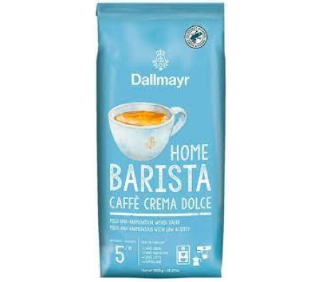 Кава в зернах Dallmayr Home Barista Crema Dolce 1 кг/8