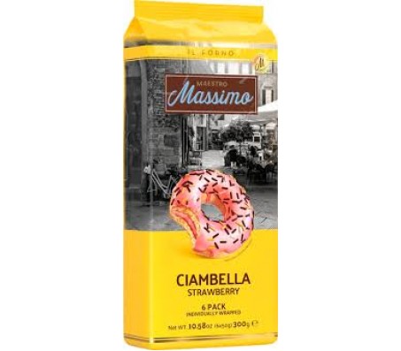 Донат Maestro Massimo Ciambella Strawberry  6*50 г/12