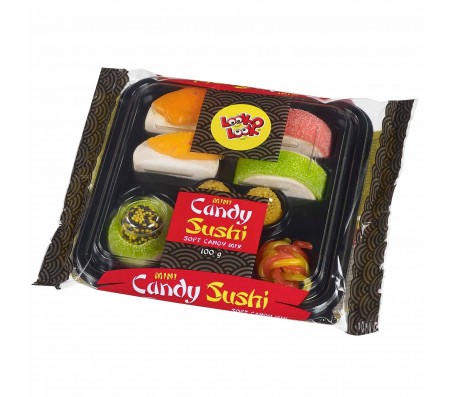 Цукерки жувальні Look-O-Look Candy Sushi 100 г/12