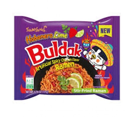 Локшина Samyang Buldak Habanero Lime 135 г
