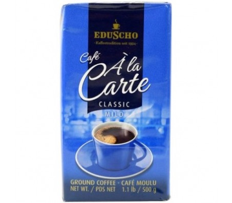 Кава мелена Tchibo Eduscho Cafe a la carte Classic 500 г/12 - Купить в интернет магазине DF.ZP.UA