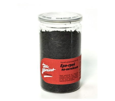 Чай чорний Genius Ерл Грей по-англійськи в банці 100 г