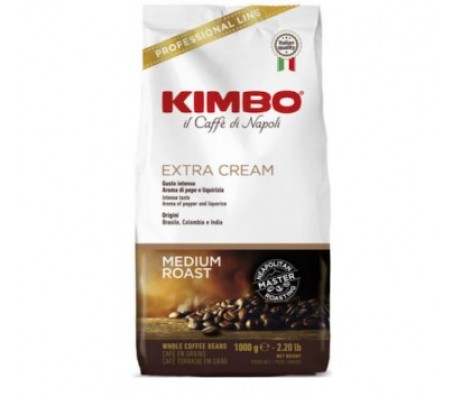 Кава в зернах Kimbo Extra Cream 1 кг/6 - Купити в інтернет магазині DF.ZP.UA