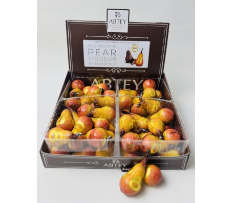 Цукерки Abtey шоколадні з грушевим і персиковим лікером 10 г 70 шт