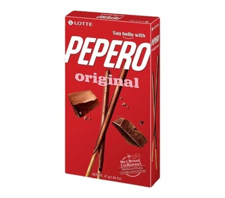 Соломка Pepero в шоколаді Lotte 47 г/40