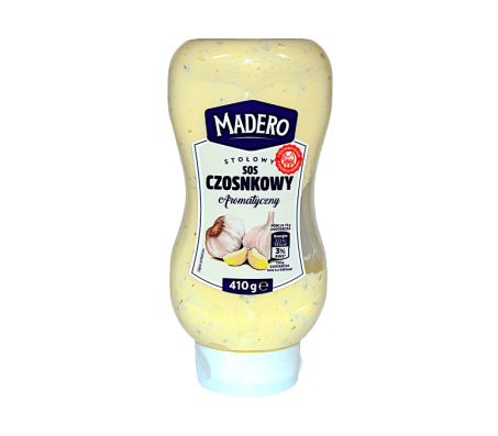 Соус Madero часниковий 410 г/15 - Купить в интернет магазине DF.ZP.UA