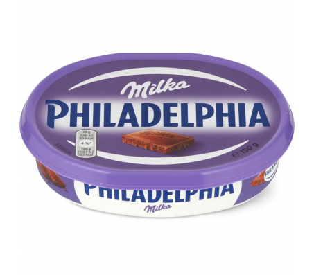 Крем-сир Philadelphia Milka 150 г/10