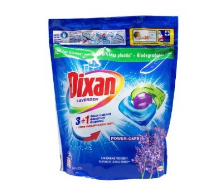 Капсули для прання Dixan лаванда 25 шт - Купити в інтернет магазині DF.ZP.UA