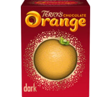 Шоколад Terry’s Orange чорний зі смаком апельсина 145 г/12