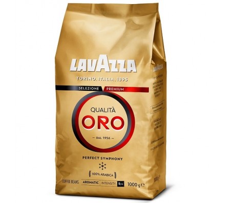Кава в зернах Lavazza Qualita Oro 1 кг/6 - Купить в интернет магазине DF.ZP.UA