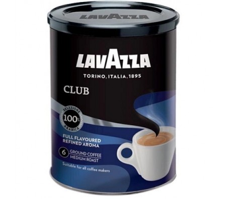 Кава мелена Lavazza Club 250 г ж / б - Купить в интернет магазине DF.ZP.UA