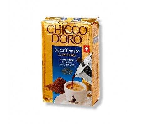 Кава мелена Chicco Doro Decaffeinato 100% Арабіка 250 г/20