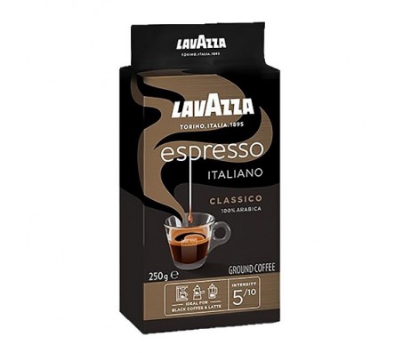 Кава мелена Lavazza Espresso Italiano 250 г - Купить в интернет магазине DF.ZP.UA