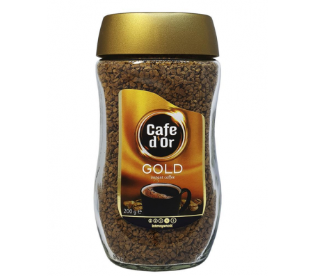 Кава розчинна Cafe d'Or Gold 200 г/6 - Купити в інтернет магазині DF.ZP.UA
