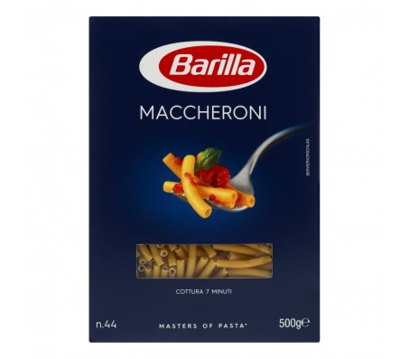 Макарони Barilla Maccheroni №44 (трубочки) 500 г/16 - Купить в интернет магазине DF.ZP.UA