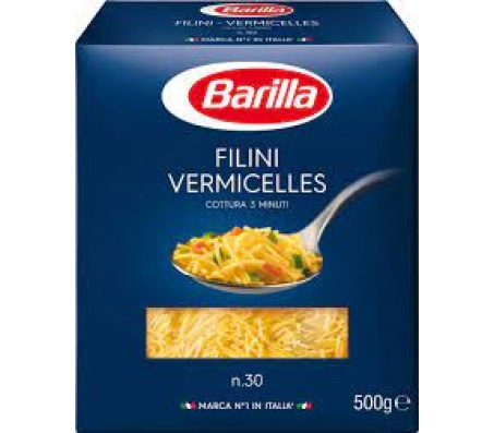 Макарони Barilla Filini N. 30 вермішель 500 г/14