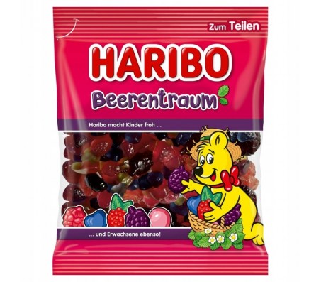 Цукерки жувальні Haribo BeerenTraum 175 г/50