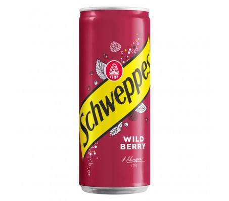 Напій газований Schweppes Лісова ягода 330 мл/24