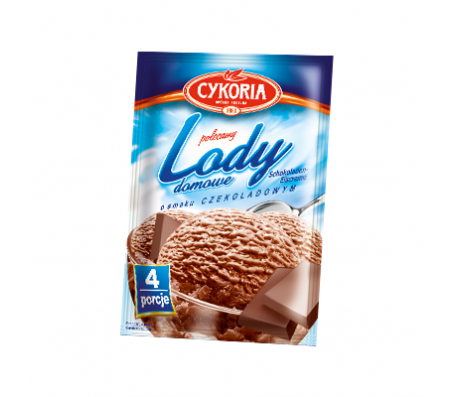 Суха суміш для приготування морозива Cykoria Lody шоколадне 60 г/25