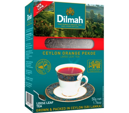 Чай чорний Dilmah крупнолистовий 50 г АКЦІЯ - Купити в інтернет магазині DF.ZP.UA