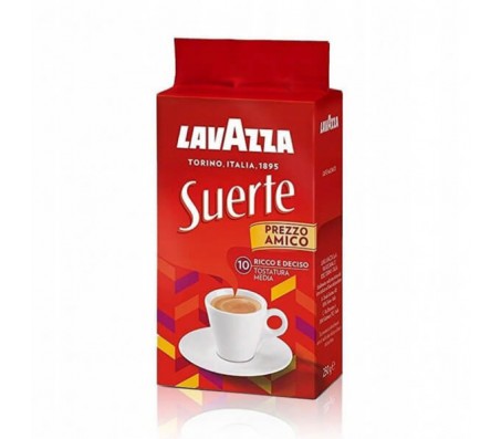 Кава мелена Lavazza Suerte 250 г/20
