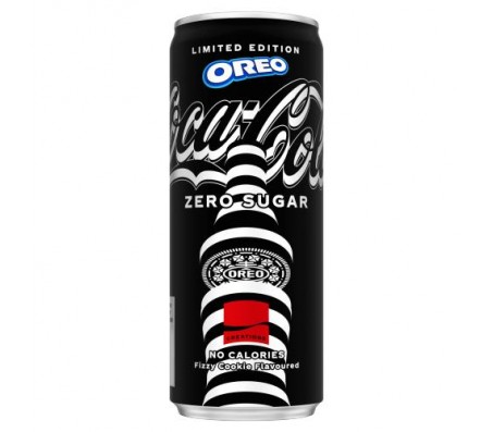 Напій газований Coca-Cola Oreo Zero Sugar 250 мл/24