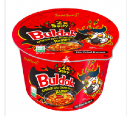 Локшина Samyang Buldak Hot Chicken Ramen Spicy 105 г/16