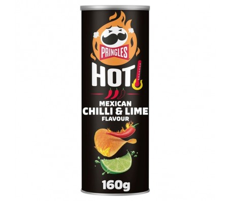 Чіпси Pringles Flame Spicy Mexican Chilli & Lime 160 г/9