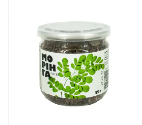 Чай трав’яний Genius Серце ангела Морінга 100% банка 25 г