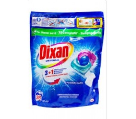 Капсули для прання Dixan універсал 25 шт - Купить в интернет магазине DF.ZP.UA