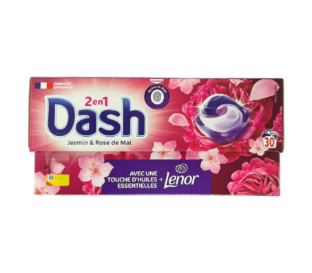 Капсули для прання Dash 2 in 1 Jasmin & Rose de Mai 30 шт/3