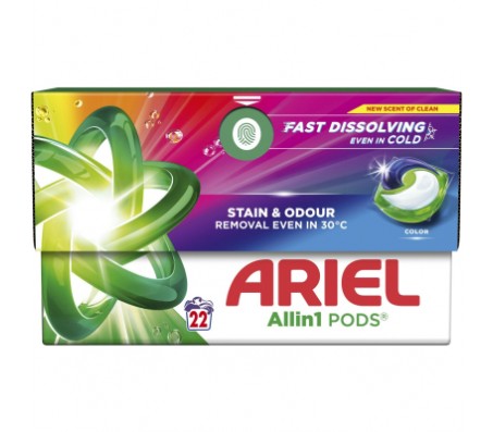 Капсули для прання Ariel Color 22 шт