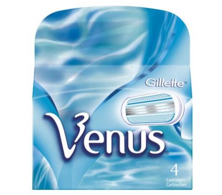 Змінні касети для гоління Gillette Venus smooth 3 леза 4 шт - Купити в інтернет магазині DF.ZP.UA