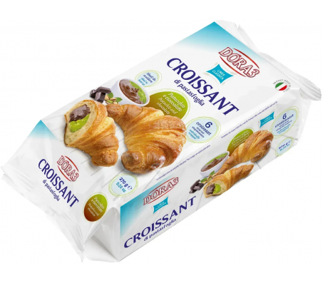 Круасани Dora3 з фісташково-шоколадним кремом (6*45г) 270 г/8