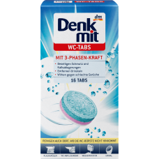 Таблетки для чищення унітазу Denkmit WC 16 шт/12